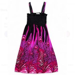 CB FASHION Patterned Dress